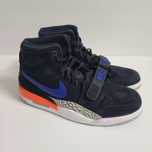 NEW Nike Air Jordan Legacy 312 Knicks Basketball Shoes AV3922-048 Size 10.5 Blac main image 8
